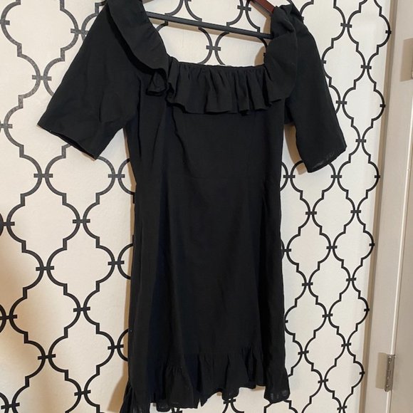 Black button dress - Picture 5 of 5